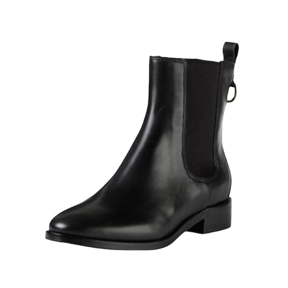 COLE HAAN Evan Waterproof Leather Ankle Boots